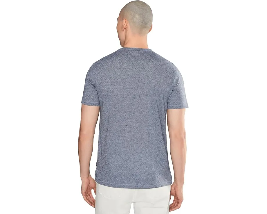 Футболка John Varvatos Elm Henley с длинным рукавом