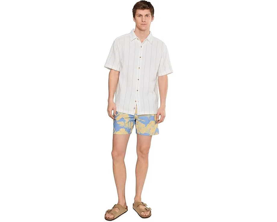 Плавки Chubbies The Gold Coasts 14 см с быстросохнущей тканью и карманом на молнии