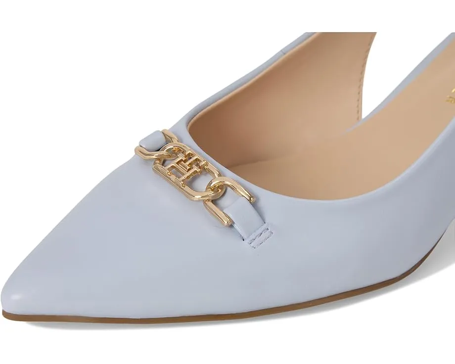 Туфли Tommy Hilfiger Tienna на низком каблуке с металлическим логотипом