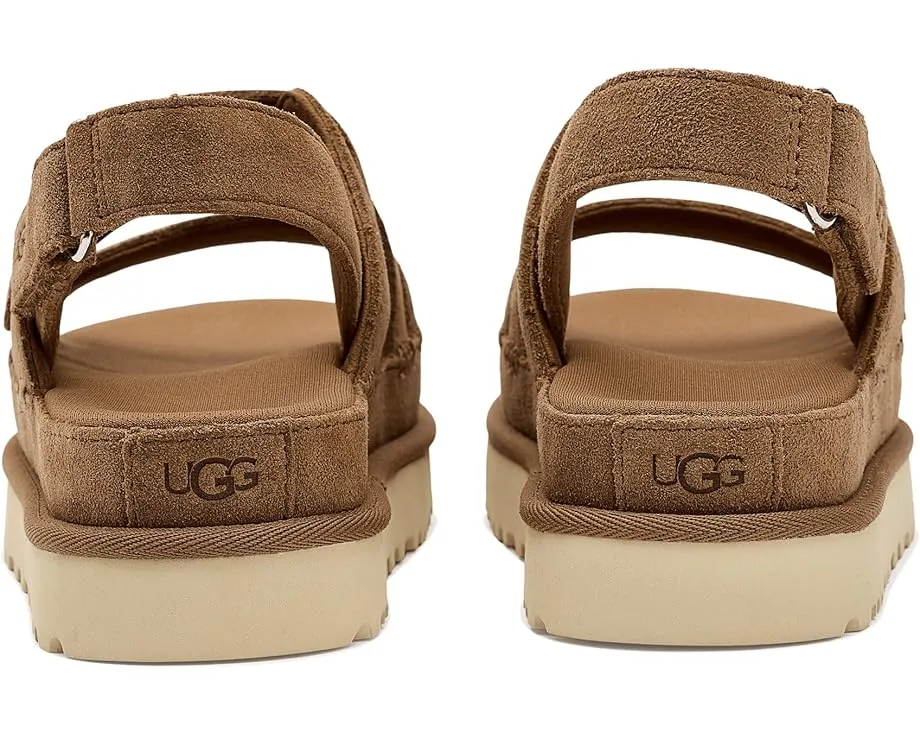 Сандалии UGG Goldenstar Gleam с бархатистым нубуком