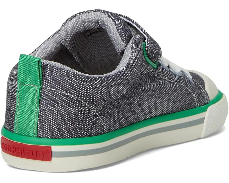 Детские кроссовки See Kai Run Stevie II с застежкой на липучке и печатью APMA