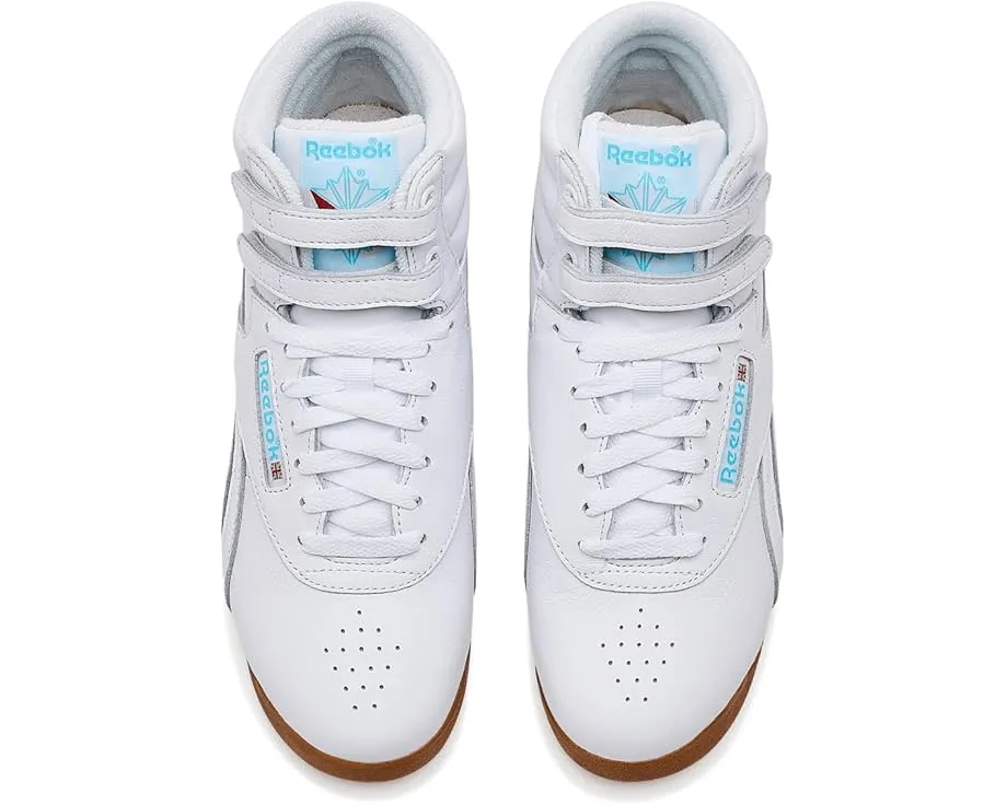 Кроссовки Freestyle Hi Reebok синие с белым