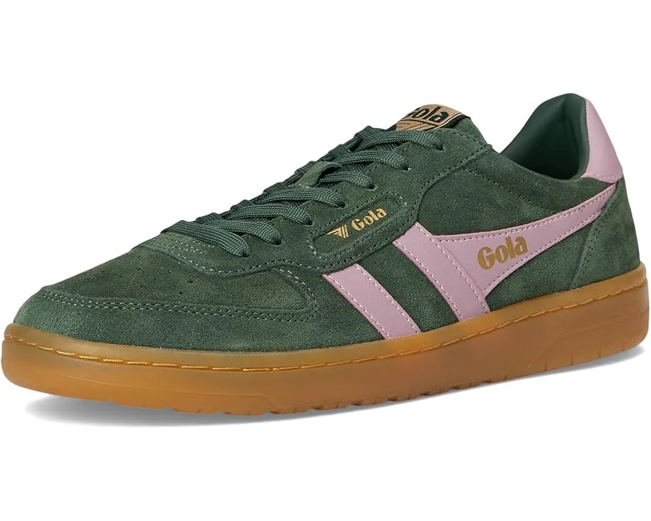 Замшевые кроссовки Gola Hawk Suede '86 с кожаными полосами