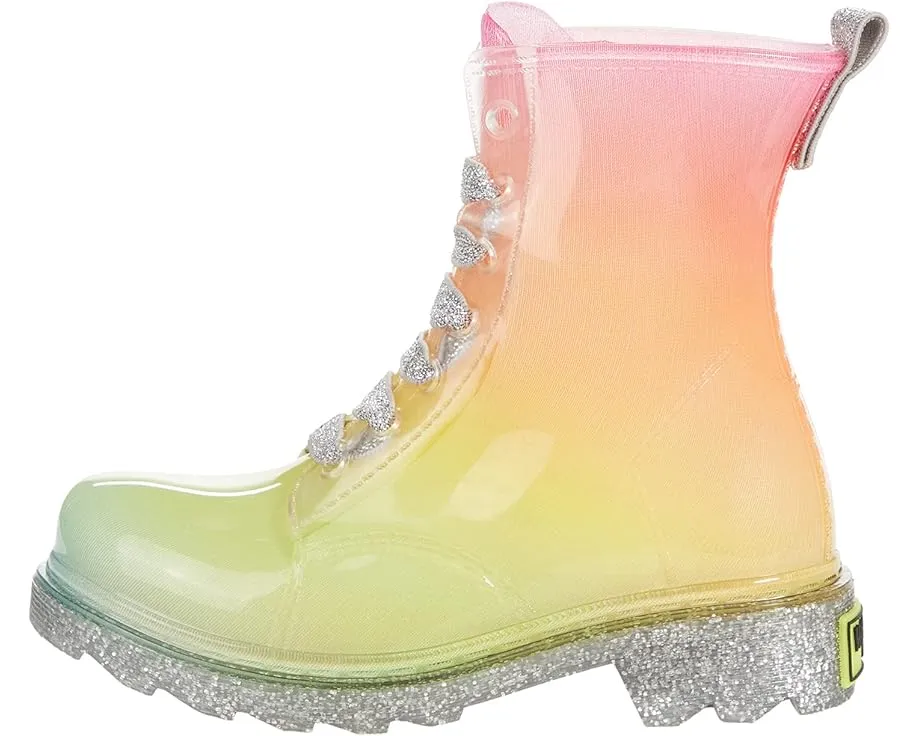 Детские сапоги Western Chief Combat из ПВХ с блестками и рифленой подошвой