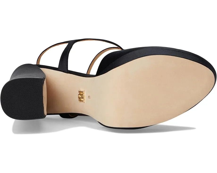 Badgley Mischka Туфли Janessa на платформе с крупным цветком и ремешком