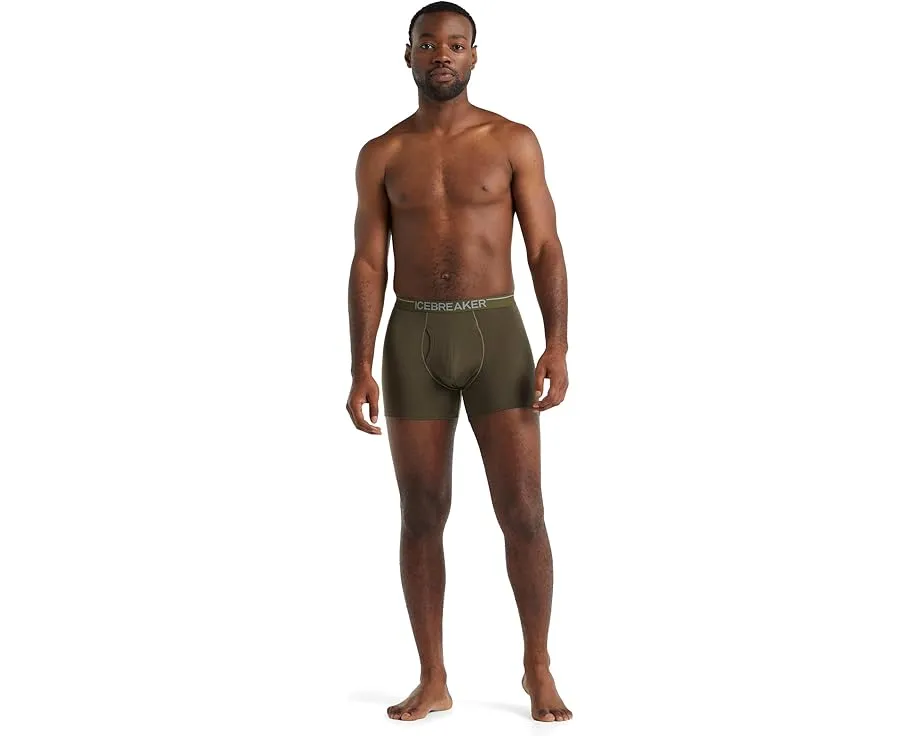 Трусы-боксеры Icebreaker Anatomica с гульфиком из мериносовой шерсти