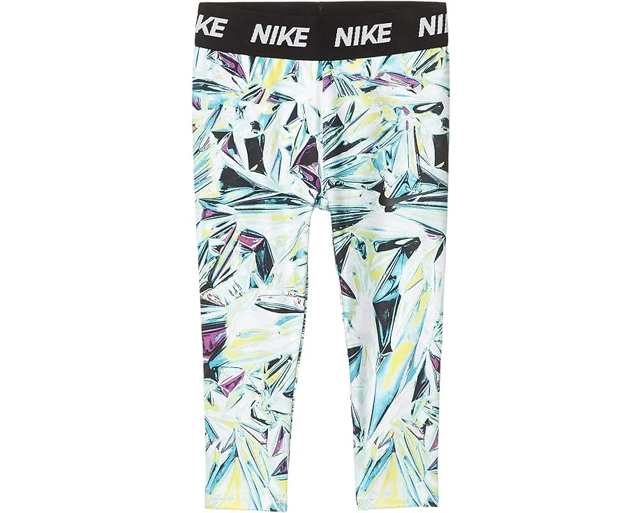 Детские леггинсы Nike Kids Dri-FIT Printed с принтом и влагоотведением