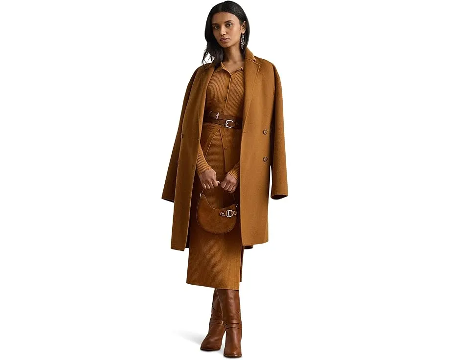 Юбка-карандаш миди Lauren Ralph Lauren с резинкой на талии и разрезом