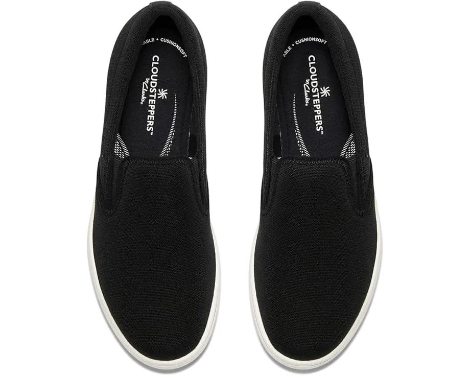 Слипоны Clarks Breezesky Zoe с текстильным верхом и стелькой Cushion Soft