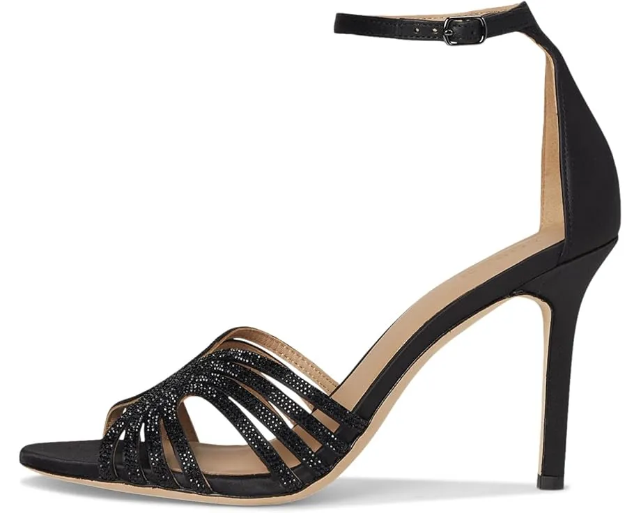 Босоножки Allie на каблуке с несколькими ремешками и металлическим эффектом от Lauren Ralph Lauren