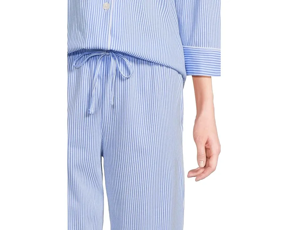Пижамный комплект Lauren Ralph Lauren Essentials Bingham Knits Capri из хлопка