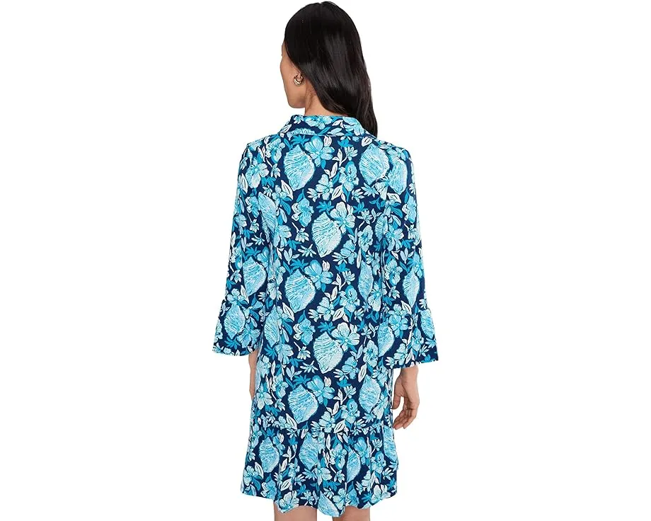 Платье Lilly Pulitzer Delany с воротником и оборками