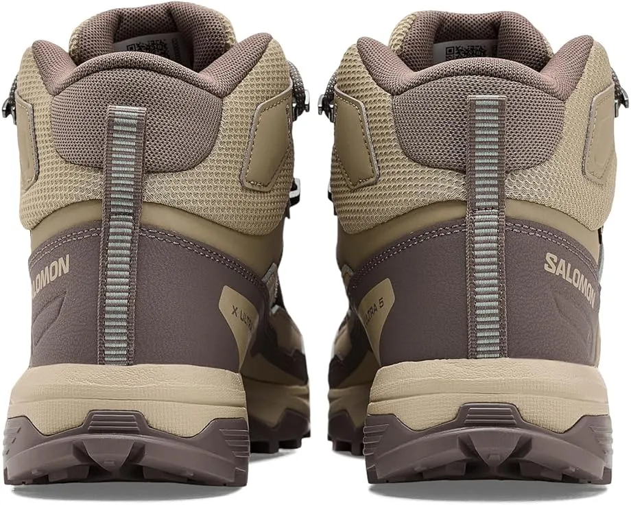 Трекинговые кроссовки Salomon X Ultra 5 Mid GORE-TEX® с верхом из кожи