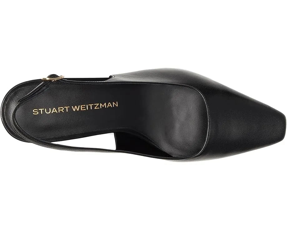 Босоножки Stassi Slingback 50 Stuart Weitzman с квадратным носком
