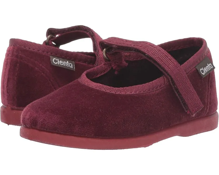 Детские туфли Cienta Kids Shoes 400075 из бархата на липучке