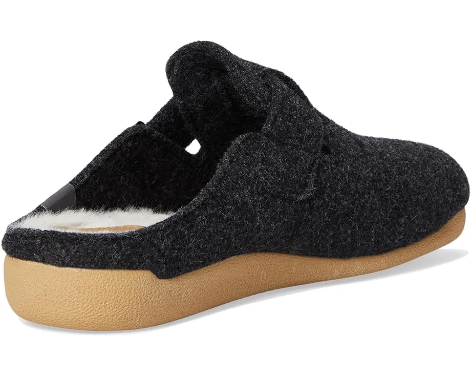 Toni Pons Mima-Fp классические тапочки-клоги с войлочным верхом и искусственным мехом
