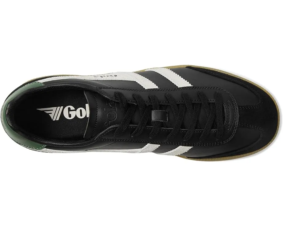 Кожаные кроссовки Gola Viper Leather с темной подошвой