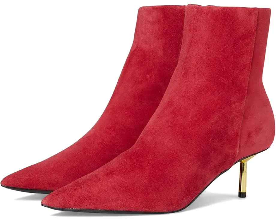 Ботильоны Nine West Hamesa из замши с острым носком и шпилькой