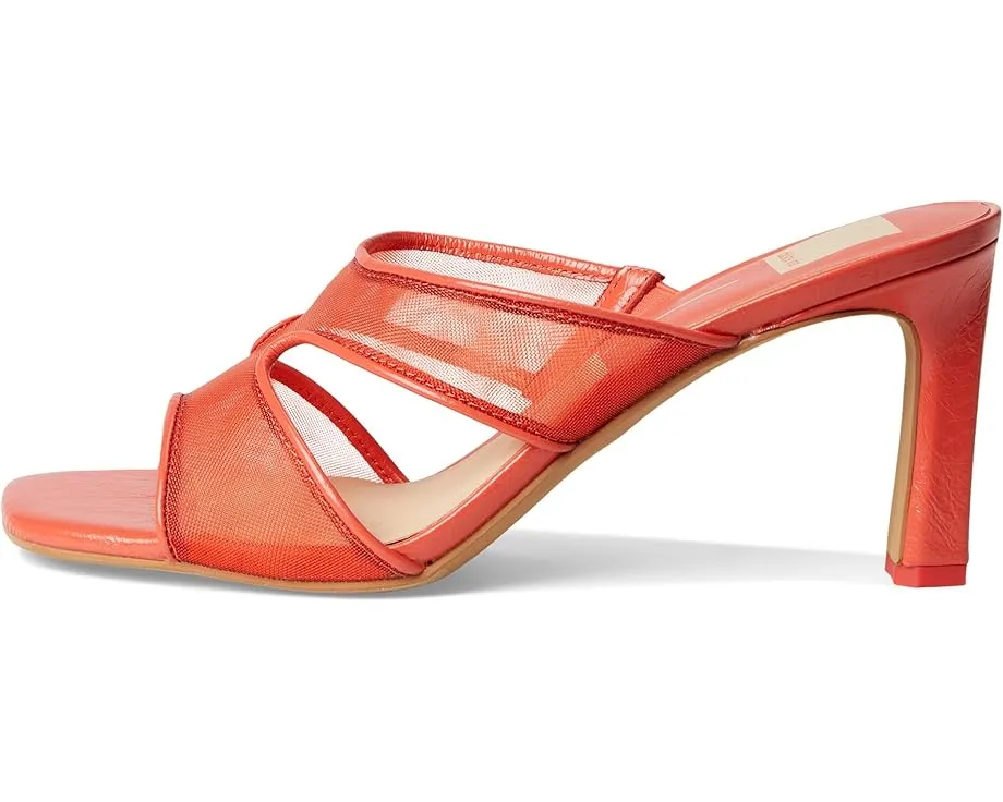 Босоножки Gitel на тонком каблуке с вырезами по бокам и эластичными вставками Dolce Vita