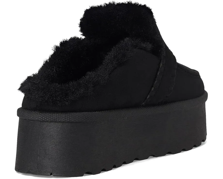 Loafers Vintage Havana Sammy с искусственной овчиной и платформой