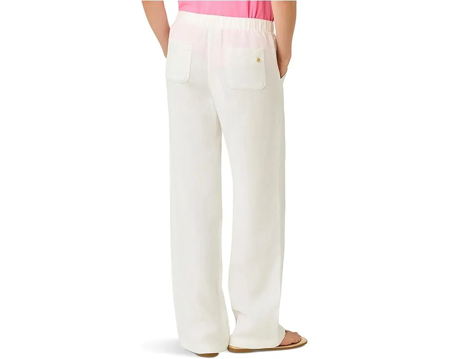 Lilly Pulitzer представляет льняные брюки Brawley с расклешенными штанинами