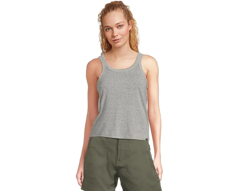 Prana Топ Cozy Up Scoop с круглым вырезом и риббингом из конопли