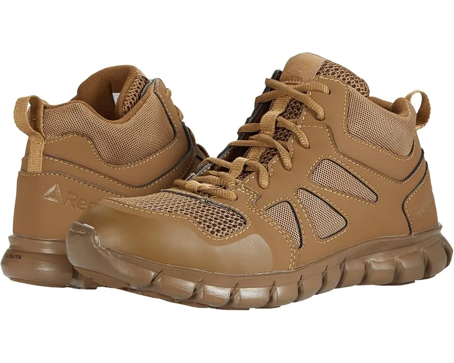 Reebok Work Sublite Cushion Tactical Mid Soft Toe EH тактические ботинки койот