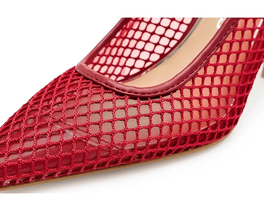 Туфли GUESS Pandy с сеткой на шпильке и острым носком