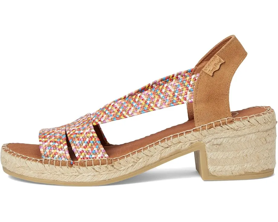 Сандалии-эспадрильи Toni Pons Dalyn на платформе с ремешком на щиколотке