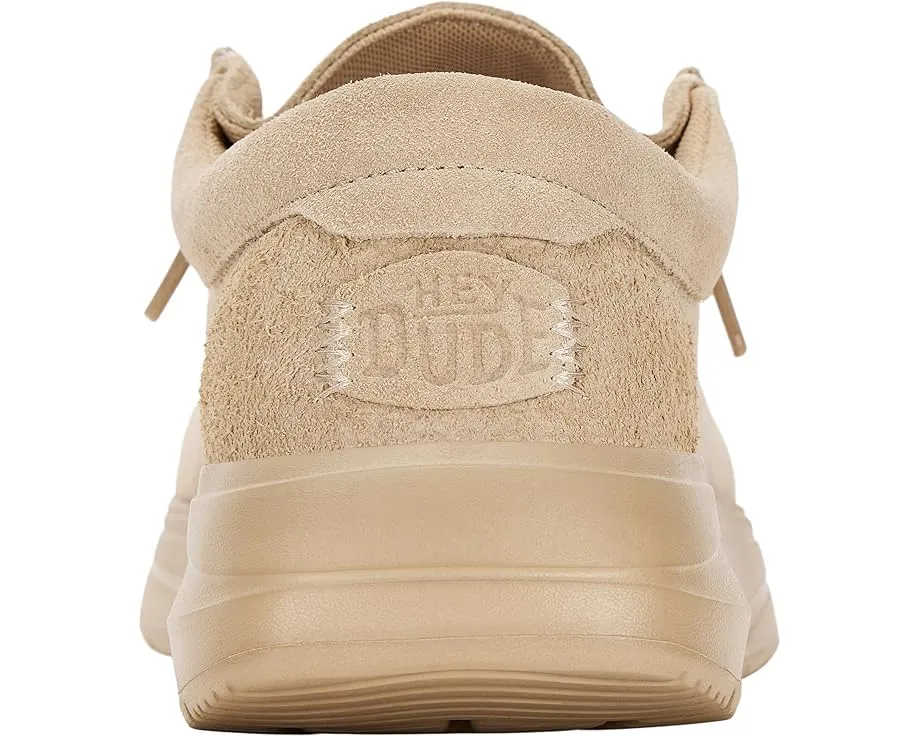 Обувь Hey Dude Wally COMF Suede с памятью формы и технологией Flex & Fold