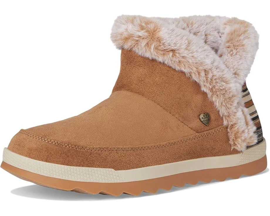 Тапочки BOBS from SKECHERS Cozy Chill Comfy Break с искусственным мехом