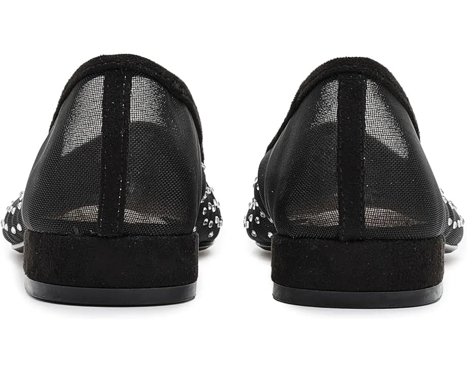 Балетки Gracelynn с острым носком стразами и каблуком 2.5 см