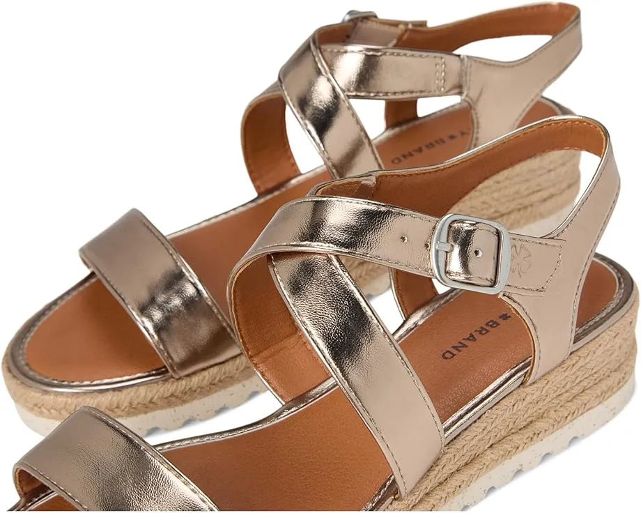 Сандалии Trianna от Lucky Brand с перекрещивающимися кожаными ремешками