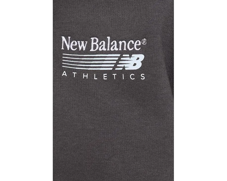 Флисовая кофта Trackside Full Zip New Balance черная