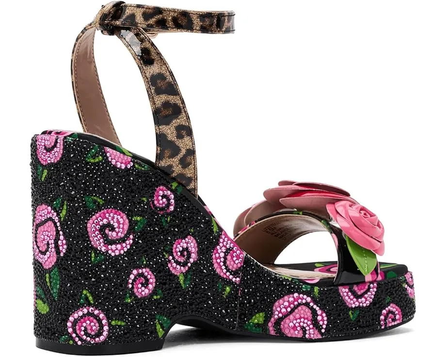 Босоножки Blue by Betsey Johnson Lizzete на платформе с цветочным принтом