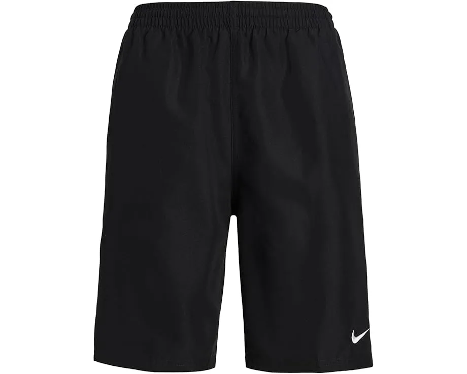 Шорты Nike Kids Breaker Logo Tape 7 дюймов (17.78 см) с внутренними трусиками и лентой с логотипом