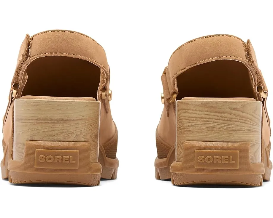 Клоги SOREL Roam’N Clog RBR из гладкой кожи с регулируемой липучкой