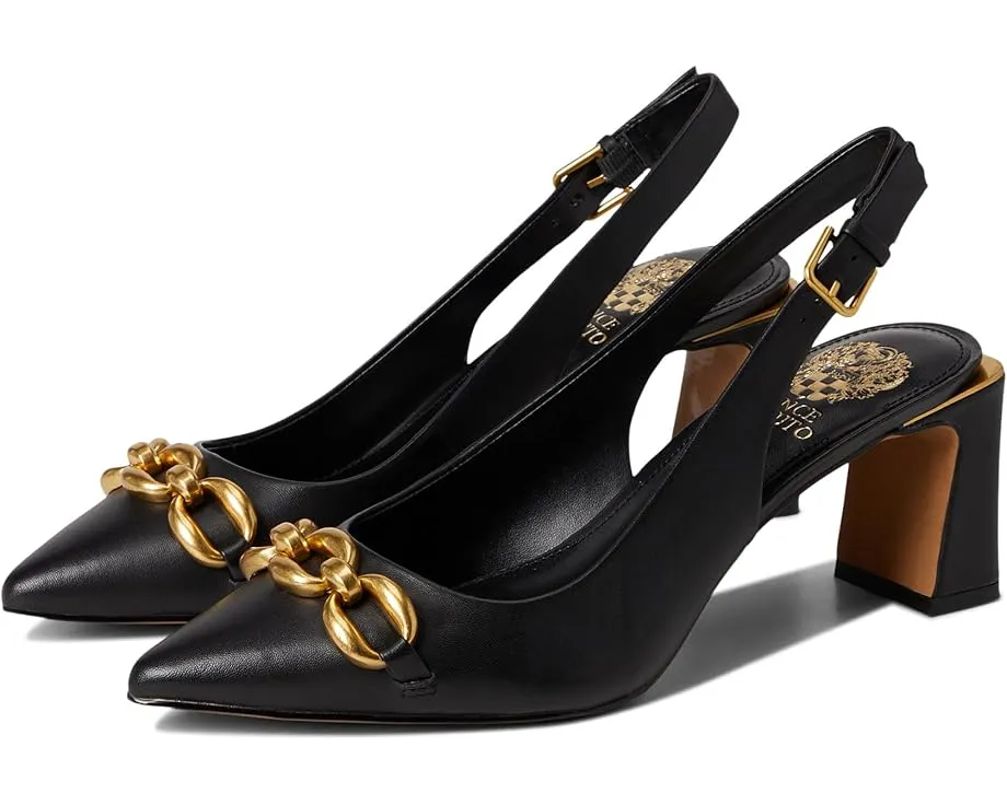 Туфли Vince Camuto Hamden на каблуке с цепью и ремешком на щиколотке