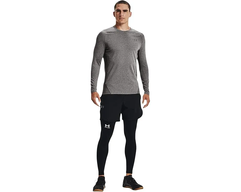 Under Armour ColdGear Armour Fitted Crew с двуслойной тканью и сетчатыми вставками