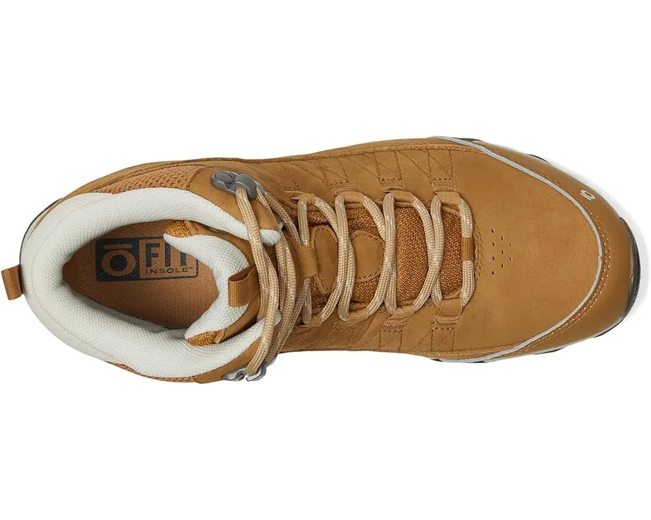 Ботинки Oboz Ousel Mid B-Dry из нубука с водонепроницаемой мембраной B-DRY