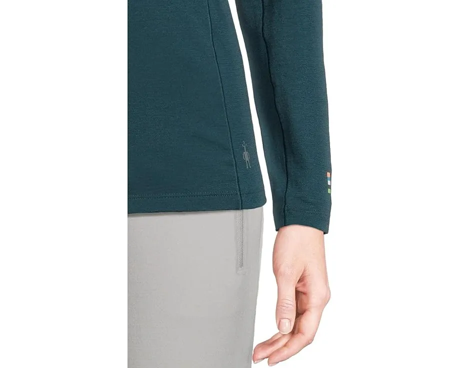 Базовый слой Smartwool Classic All-Season с длинным рукавом и молнией 1/4