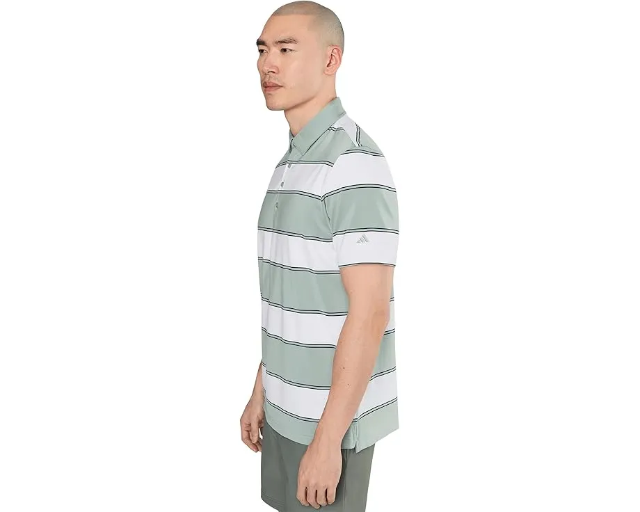 Polo футболка adidas Golf Ultimate365+ с широкой полосой и технологией CLIMACOOL®