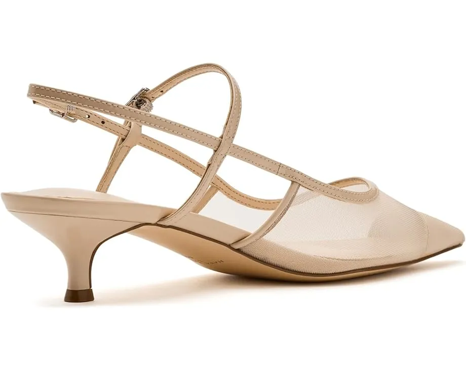 Marc Fisher LTD лодочки Ceddy с котячьим каблуком и ремешком-слингбек