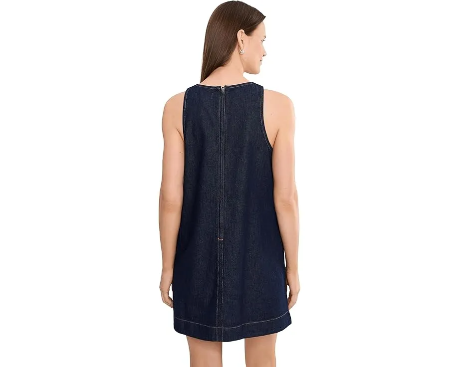 Джинсовое мини-платье-сдвиг Denim Mini Shift Madewell