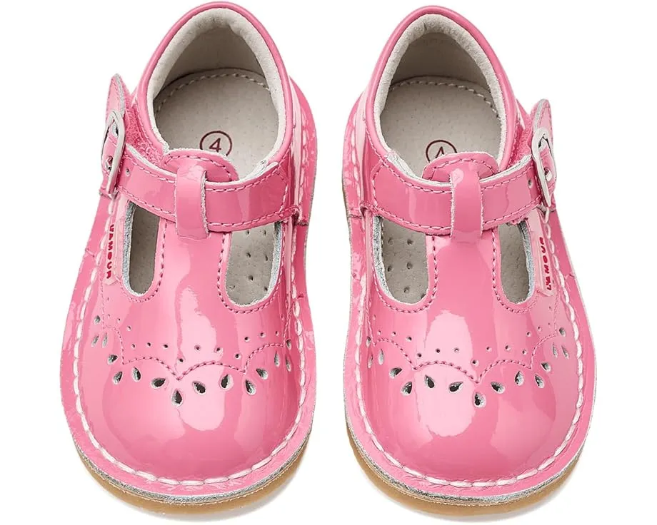 Сандалии L'Amour Shoes Kids Ruthie с перфорацией и застежкой на липучке