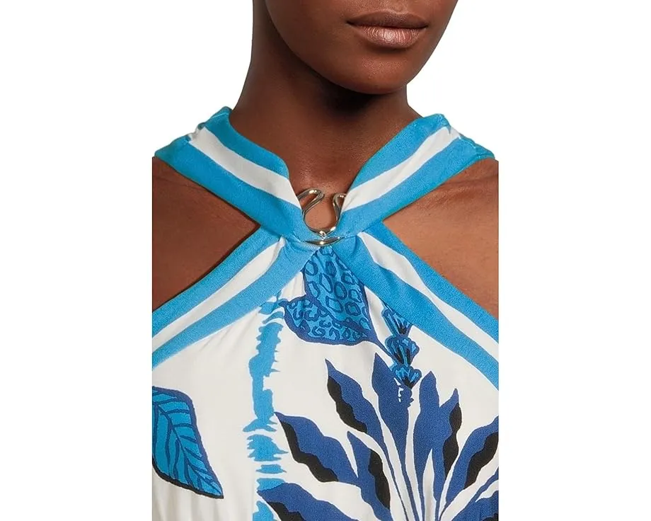 Макси-платье Devena от Lilly Pulitzer с запахом на шее