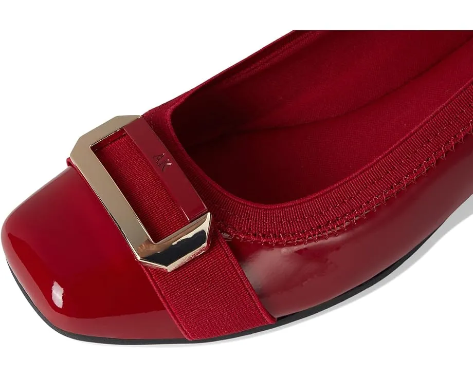 Балетки Uplift с пряжкой и эластичными вставками