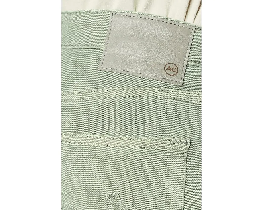 Тонкие прямые брюки Everett Sulfur Spruce Green с эластаном от AG Jeans