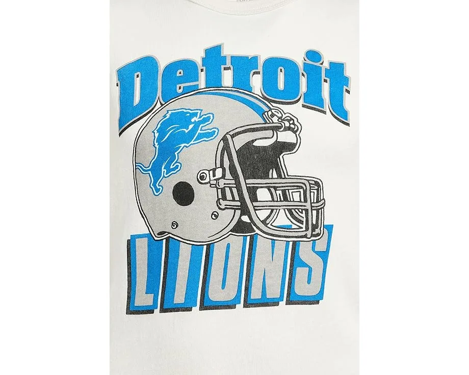 Футболка NFL Detroit Lions с принтом шлема для детей Junk Food Clothing