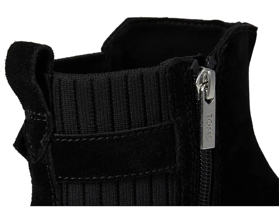 Ботинки TOMS Astrid из замши с декоративной перемычкой и защитой Scotchgard